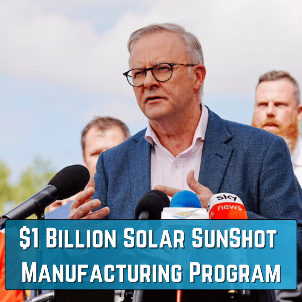 Bullions Solar $1 Billion Solar Manufacturing Program Announced | PSC