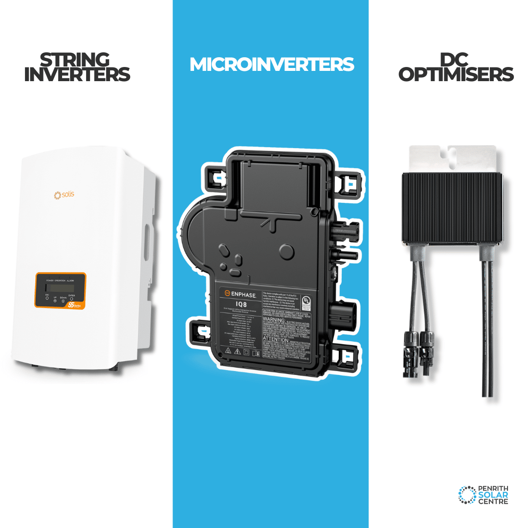 String Inverters vs. Microinverters vs. DC Optimisers | Penrith Solar ...