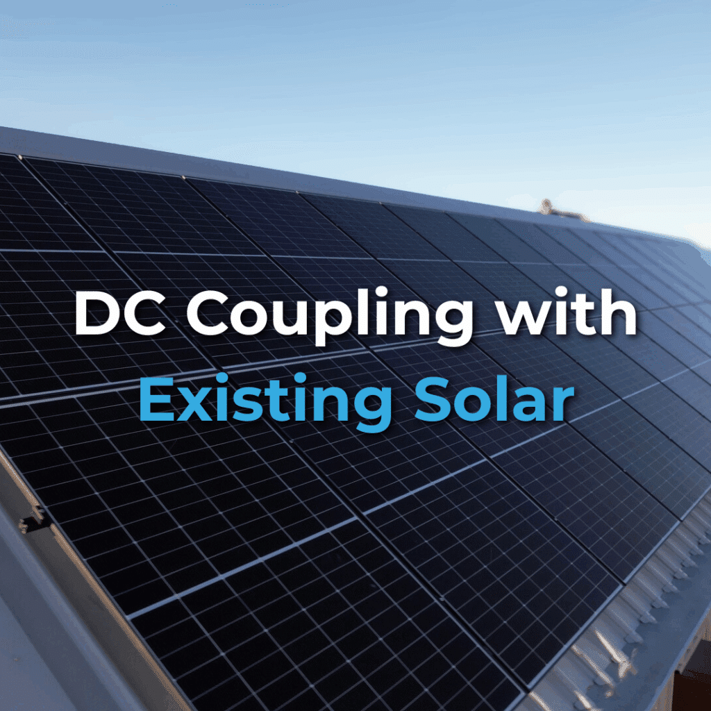 A solar panel on a roof.