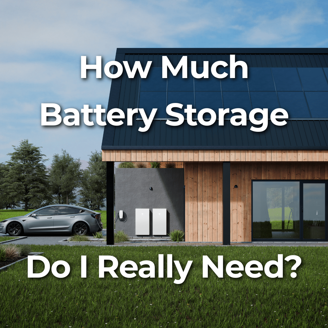 How Much Solar Battery Storage Do I Really Need? - Penrith Solar Centre