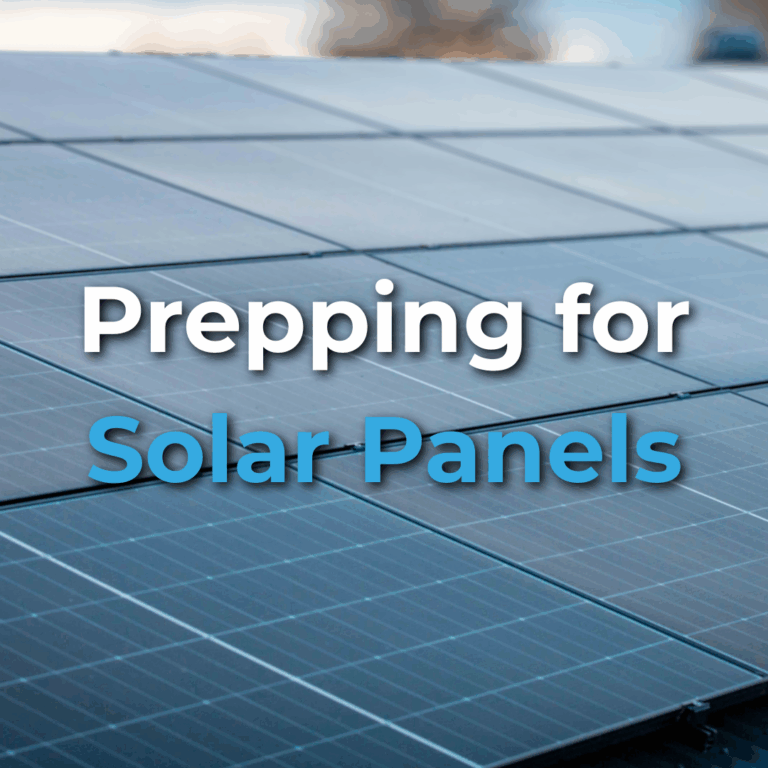 A solar panels on a roof.