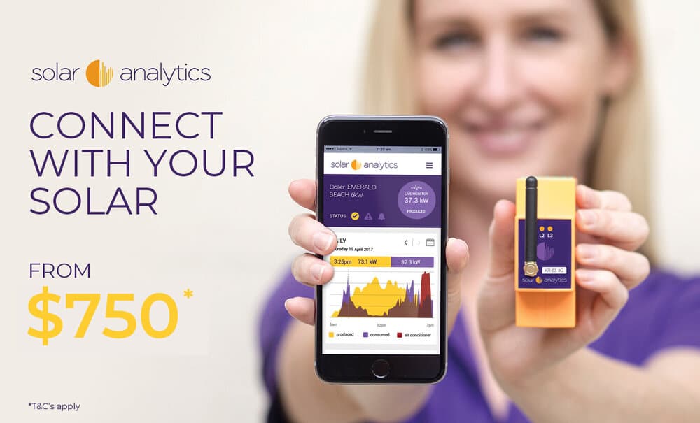 Solar analytics connect with your solar.