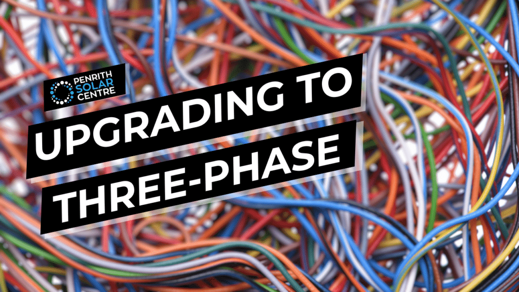 Upgrading to three phase.